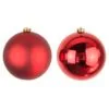 15cm Red Bauble Set Shiny/Matt (40 Pc) -Hot Sale Christmas decorations store 15cm red 1 1