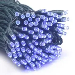 400 LED Solar Powered String Lights (4 Colours) -Hot Sale Christmas decorations store 200ledblue 2 3