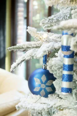 The 4ft Snowy Alpine Tree -Hot Sale Christmas decorations store alpine close up 3 1