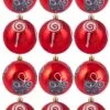 Hand Painted Shatterproof Bauble Design 8 (9-12 Pack) 2 Hand Painted Shatterproof Bauble Design 8 (9-12 Pack) -Hot Sale Christmas decorations store bau 08 06
