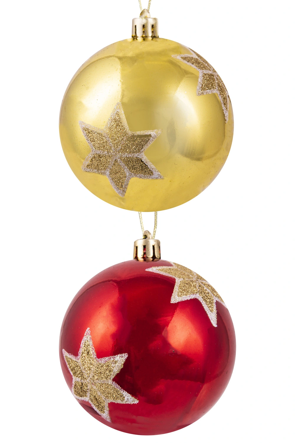 Hand Painted Shatterproof Bauble Design 32 (12 Pack) 5 Hand Painted Shatterproof Bauble Design 32 (12 Pack) - Image 3