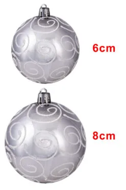 Hand Painted Shatterproof Bauble Design 38 (12 Pack) 7 Hand Painted Shatterproof Bauble Design 38 (12 Pack) -Hot Sale Christmas decorations store bau 39 02