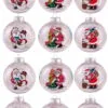 Hand Painted Shatterproof Bauble Design 40 (9-12 Pack) -Hot Sale Christmas decorations store bau 40 04