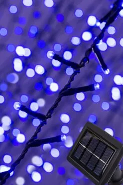 400 LED Solar Powered String Lights (4 Colours) -Hot Sale Christmas decorations store blue led solar resized 3