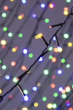 Christmas Tree World 600 Multi Function LED Lights -Hot Sale Christmas decorations store multicolour led string lrs 4