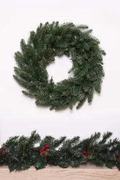 Hot Sale Christmas decorations store 33 The 50cm Ultra Mixed Pine Wreath
