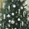 The 196pc White & Silver Full Heavy Coverage Bauble Set (7ft Trees) -Hot Sale Christmas decorations store ultra devonshire 1